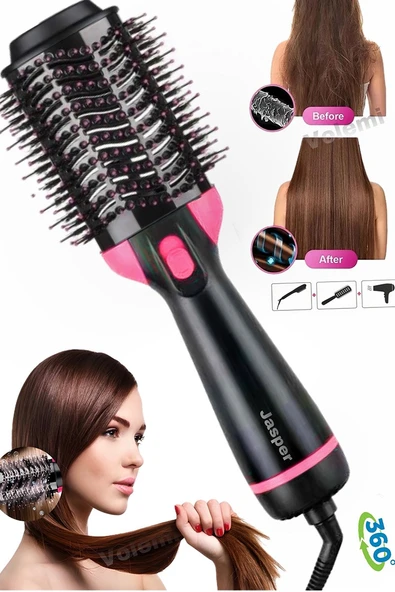 VOLEMİ 2200 W Saç Şekillendirici Saç Düzleştirici Fön Tarağı Saç Kurutma Makinesi Kişisel Bakım Aletleri - Resim 3