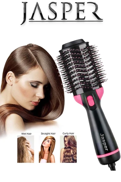 VOLEMİ 2200 W Saç Şekillendirici Saç Düzleştirici Fön Tarağı Saç Kurutma Makinesi Kişisel Bakım Aletleri - Resim 2