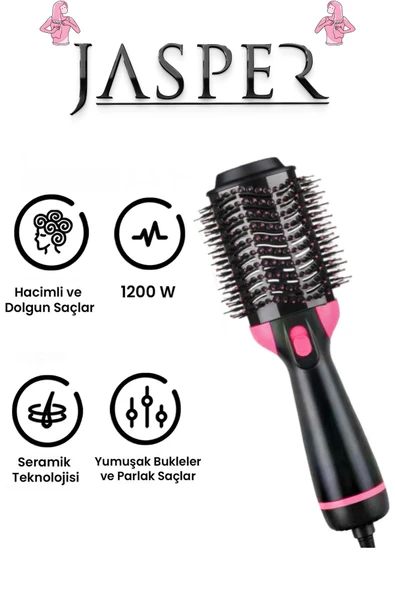 VOLEMİ 2200 W Saç Şekillendirici Saç Düzleştirici Fön Tarağı Saç Kurutma Makinesi Kişisel Bakım Aletleri ürün görseli