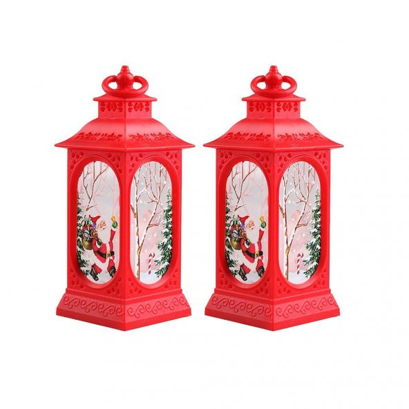 Noel Süsleri Gece Aydınlatması Led Noel Rüzgar Fener