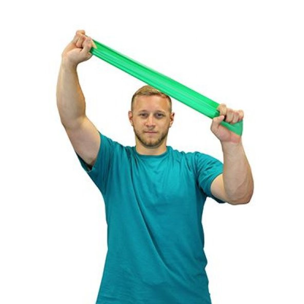 CanDo® Egzersiz Bandı Exercise Band Loop 76cm Yeşil Sert 10-5253