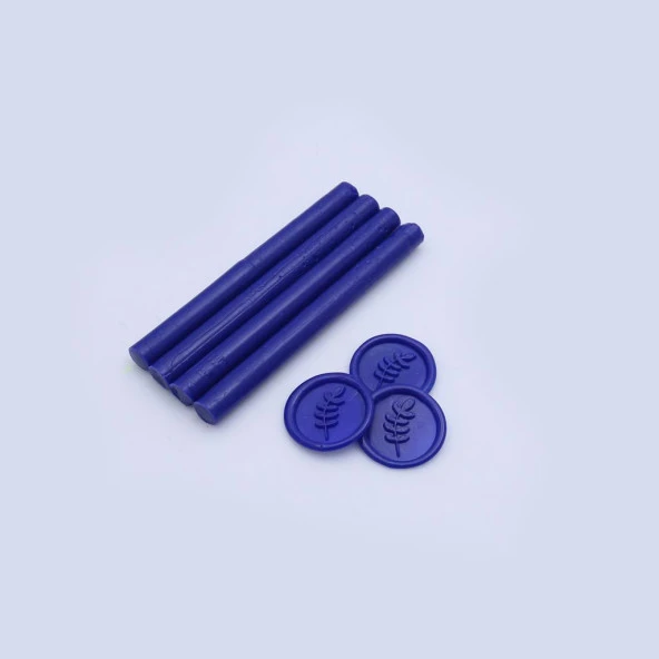 Mühür Mumu Çubuk 11mmx120mm 10 lu Paket Model: 307 PARLİAMENT MAVİ - Resim 2