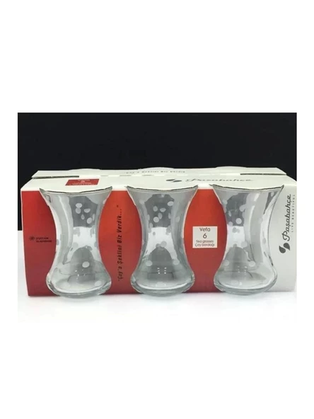 Paşabahçe 42771 Kartanesi Çay Bardağı 130 cc 6'lı