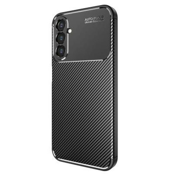 Samsung Galaxy A14 Kılıf Negro Deri Görünümlü Silikon Kapak