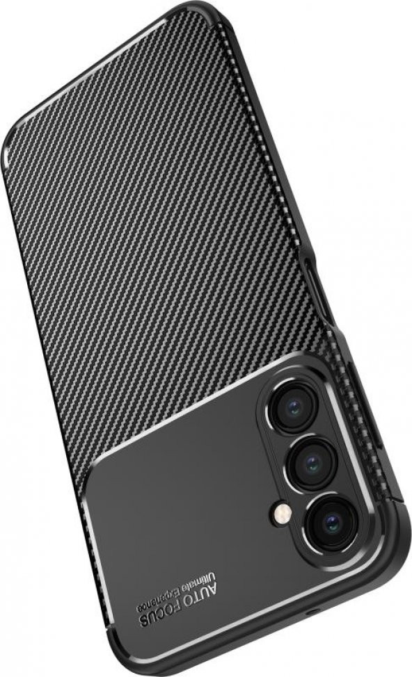 Samsung Galaxy A14 Kılıf Negro Deri Görünümlü Silikon Kapak - 4