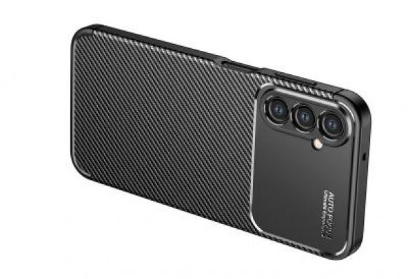 Samsung Galaxy A14 Kılıf Negro Deri Görünümlü Silikon Kapak - 5