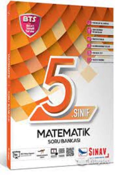 Sınav Yayınları 5. Sınıf Matematik Soru Bankası Bts