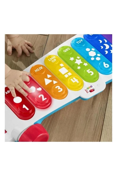 Fisher Price Bebekler İçin Işıklı,Sesli Dev Ksilofon - 2