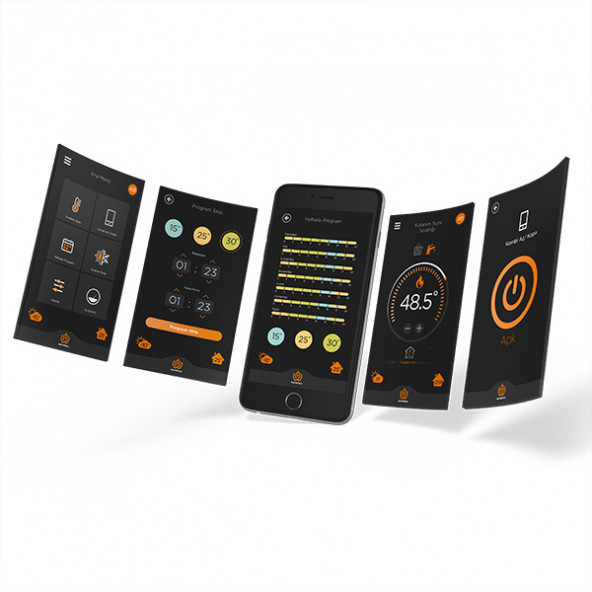 Warmhaus Recowa Kablosuz Programlanabilir Wifi Oda Termostatı - 6