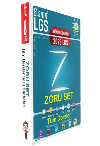 2023 LGS 1. Dönem Zoru Bankası Tüm Dersler Seti Tonguç Akademi