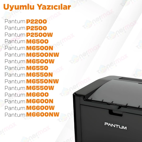 Pantum PA210 Uyumlu Toner / P2200 / P2500 / M6500 / M6550 / M6600 - 10