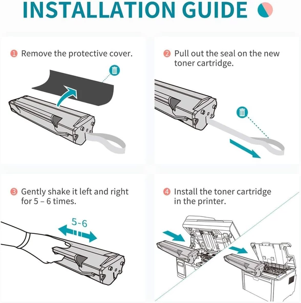 Pantum PA210 Uyumlu Toner / P2200 / P2500 / M6500 / M6550 / M6600 - 6