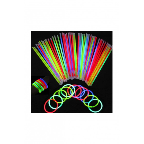 FOSFORLU ÇUBUK GLOW STİCK (100 Adet) - 2