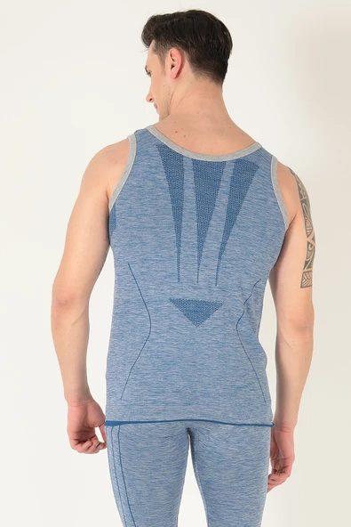 Sporcu Gym Seamless Dikişsiz T-shirt - Resim 5