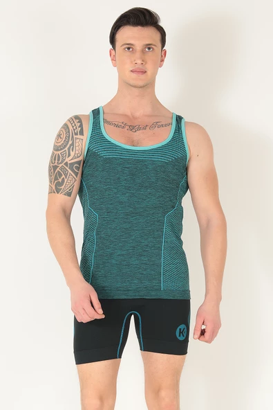 Sporcu Gym Seamless Dikişsiz T-shirt - 11