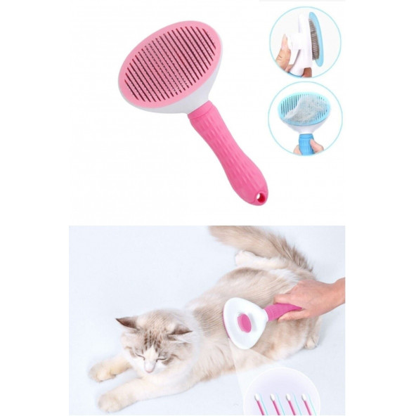 Kedi&Köpek Tuşlu Tarak Büyük Boy - 3