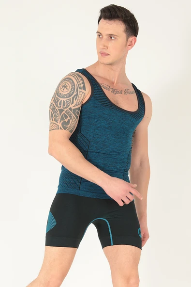Sporcu Gym Seamless Dikişsiz T-shirt - 9