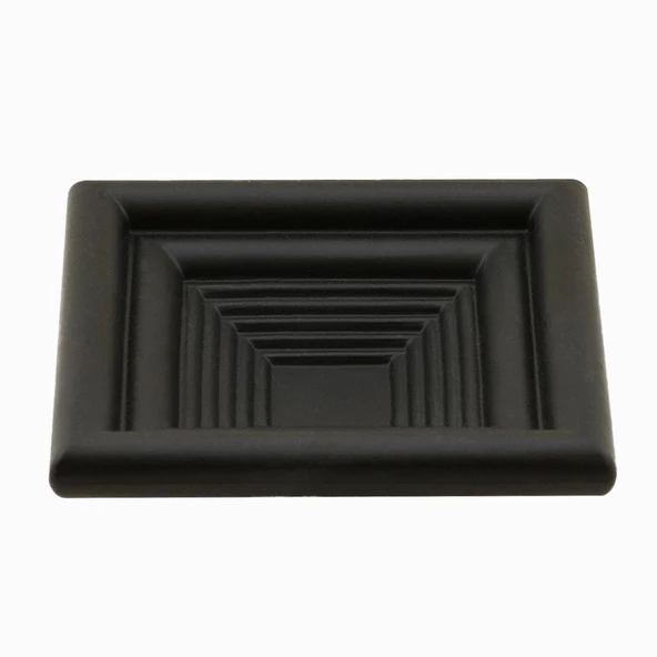 Prenses Kare Mobilya Çekmece Mutfak Dolap Dolabı Kulpu Kulbu 32 Mm Mat Siyah Sert Plastik Kulpları - 8