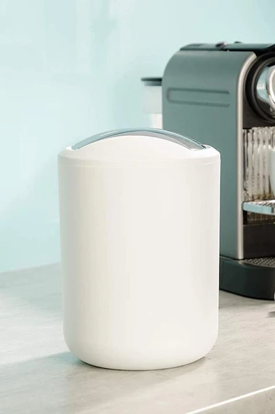 Çöp kovası beyaz 6,4 lt (Brasil model) ürün görseli