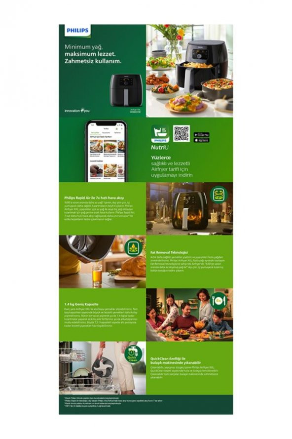 Philips Hd9650/90 Avance Collection Airfryer Fritöz - 8