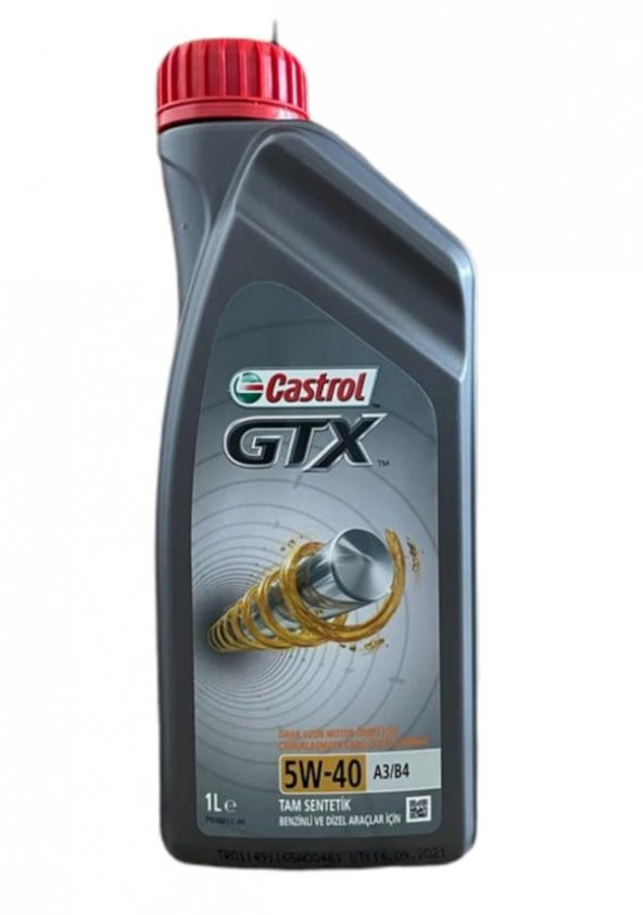 Castrol GTX 5W-40 A3/B4 Motor Yağı 1 L