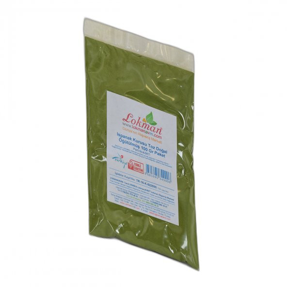 LokmanAVM Ispanak Kurusu Toz Doğal Öğütülmüş 100 Gr Paket - 5