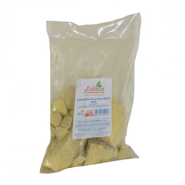 LokmanAVM Kükürt Külçe Parça Kalıp 1000 Gr Paket - 4