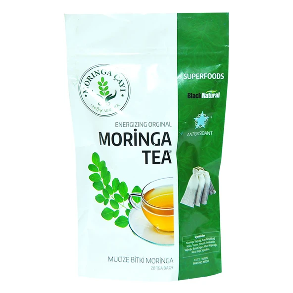 BlackNatural Moringa Çayı 20 Süzen Poşet - Resim 4