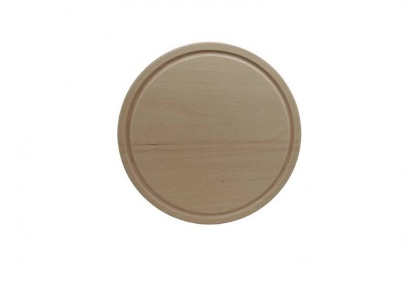 Ahşap Pizza Tabağı (Çap: 20 cm)