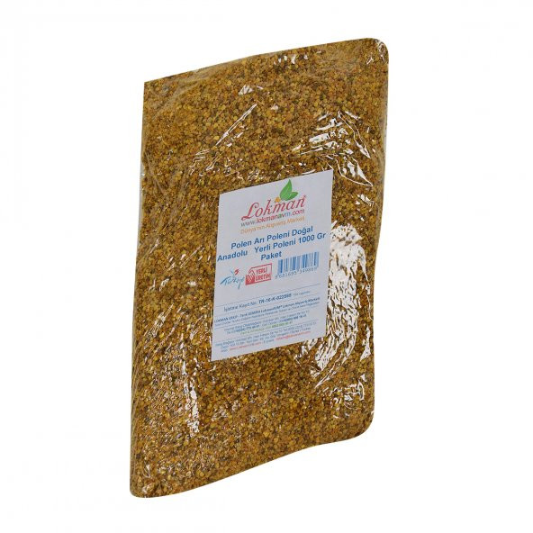 LokmanAVM Polen Arı Poleni Doğal Anadolu Yerli Poleni 1000 Gr Paket - 3