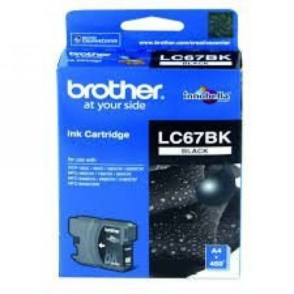 Brother LC-67Bk Siyah Orijinal Kartuş