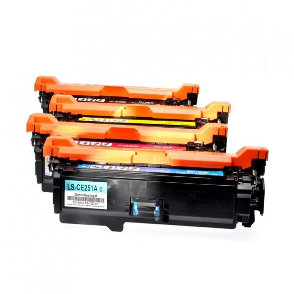 Hp Color Laserjet CM3530 Muadil Toner Takım / Hp 504A Muadil Toner Set