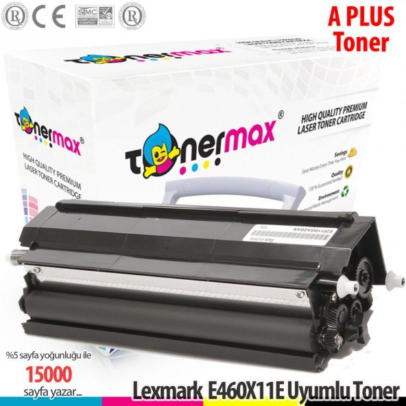 Lexmark E460X11E / E460 / E462 A Plus Muadil Toneri 15K