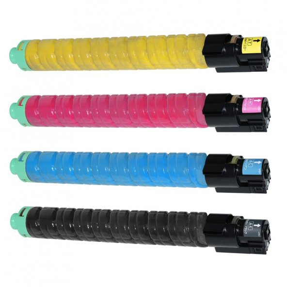 Ricoh Aficio MP C 2800 Muadil Toner Takım / Ricoh MPC2800 Muadil Toner Set