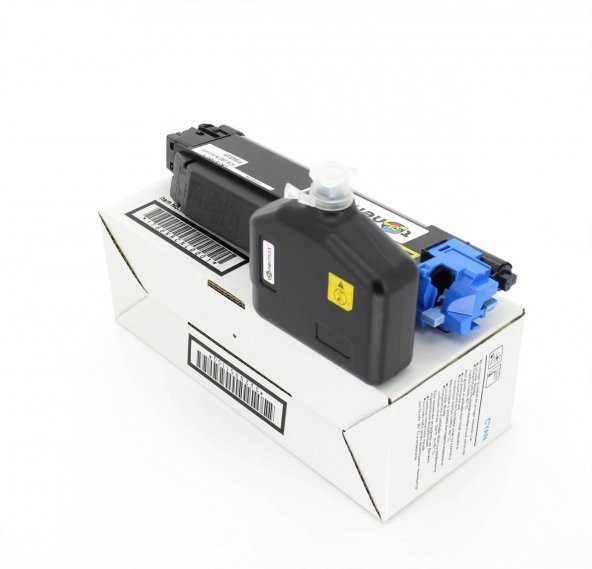 Kyocera TK-5160 C / Ecosys  P7040CDN Mavi Muadil Toneri - 4