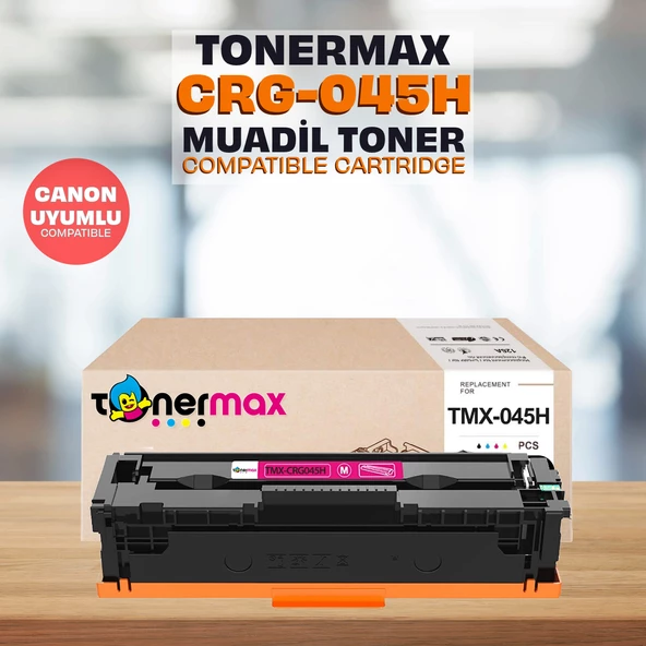 Canon CRG-045H Muadil Toner Kırmızı/ LBP611 / LBP613 / MF631 / MF633 / MF635 - 5