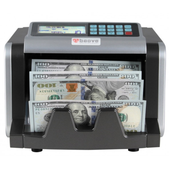 Baove GB7200B Karışık Para Sayma Makinesi Ve Sahte Para Yakalama - TL ve Euro Karışık - Usd Adet Sayım - 2
