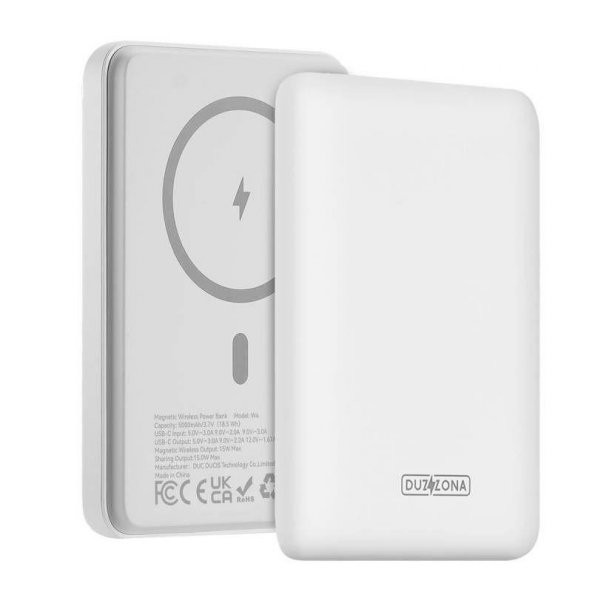 Coofbe Super Şarj Magnetic Magsafe 20W 5000Mah Powerbank İphone 14 13 12 11 Pro Max Şarj Ultra İnce