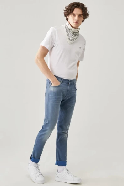 Lee Luke Slim Tapered Erkek  Jean Pantolon L719026UQ - 3