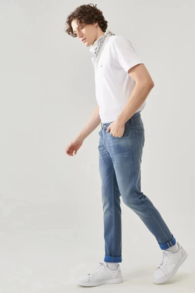 Lee Luke Slim Tapered Erkek  Jean Pantolon L719026UQ - 5