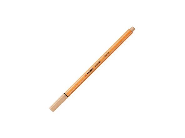 Stabilo İnce Keçe Uçlu Kalem 88 Point 0.4 MM Ten Rengi Fineliner Kalem (10 Lu Paket) - 2