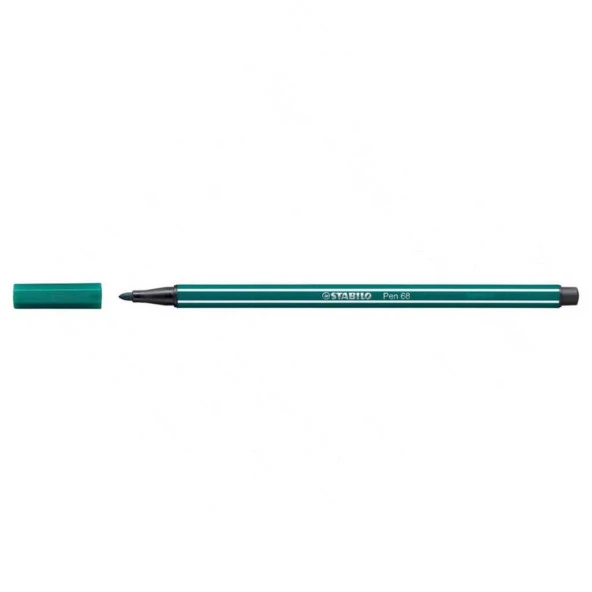 Stabilo Keçe Uçlu Boya Kalemi 1 MM Turkuaz Yeşili Keçeli Kalem (10 Lu Paket) - 2