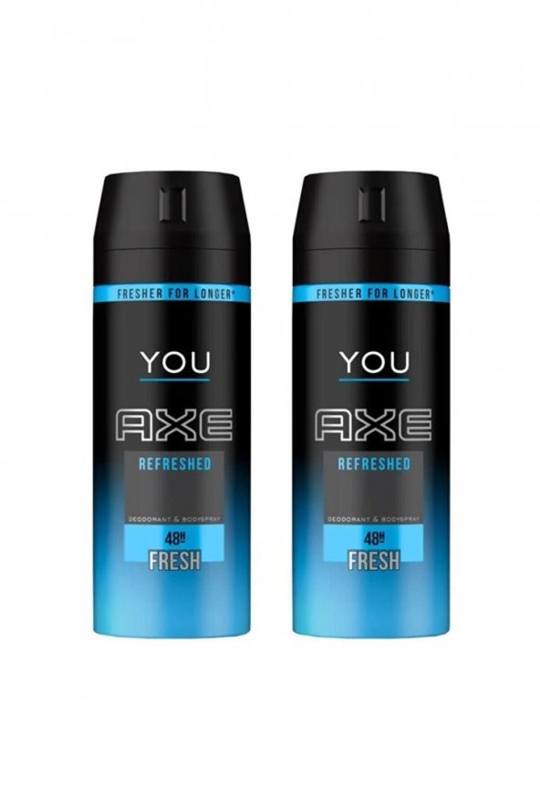 Axe Erkek You Refreshed Deodorant 150 ml 8690637981555 (2 Adet)