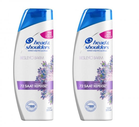Head & Shoulder S Besleyici Kepeğe Karşı Etkili Şampuan 350ml 8006540607343 (2 Adet) - 1