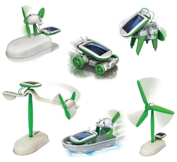 Solar Robot Mucit Kiti - 6 in 1 - 3
