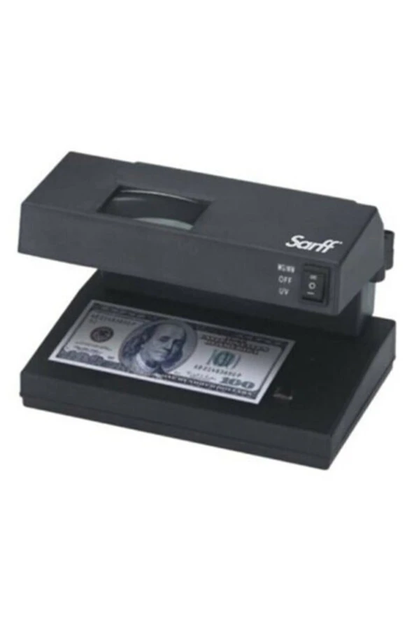 Sarff Para Kontrol Cihazı 4 Güvenlikli Sistemli Mikro Yazı Kontroli İçin Yerleşik Büyüteçli Sahte Para Kontrol Cihazı