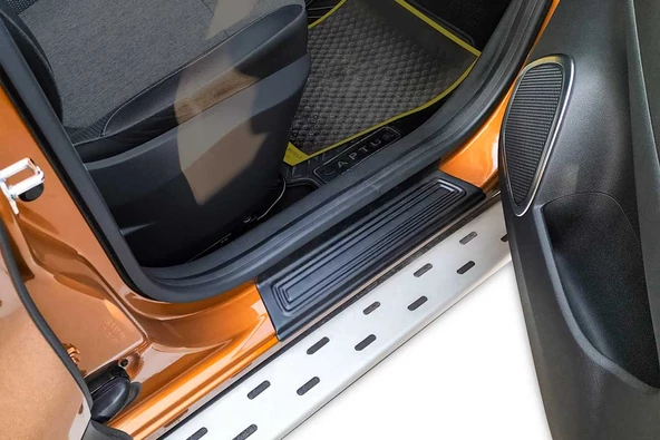 Renault Captur Kapı Eşiği Plastik 4 Parça 2013-2019 Arası - 2
