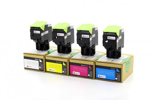 Lexmark CS310 / CS410 / CS510 Set Muadil Toneri - 3