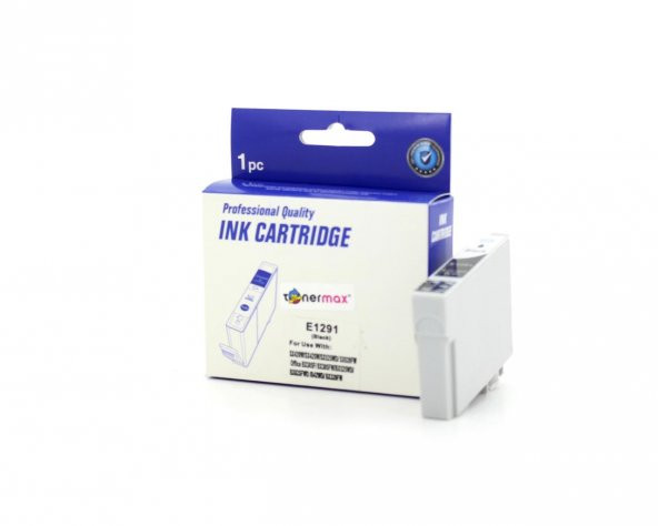 Epson T1291 / BX305F / S22 / SX230 / SX235 / SX420 / SX425 / SX430 / SX435 Siyah Muadil Kartuş ürün görseli 1