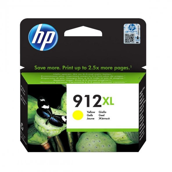 HP 912XL 3YL83AE Orjinal Sarı Kartuş